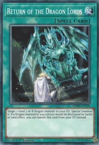 Return of the Dragon Lords Structure Deck: Rokket Revolt Yu-Gi-Oh! card