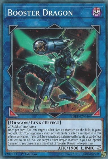 Booster Dragon Structure Deck: Rokket Revolt Yu-Gi-Oh! card