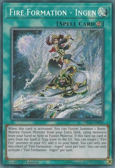 Fire Formation Ingen Fists of the Gadgets Yu-Gi-Oh! card