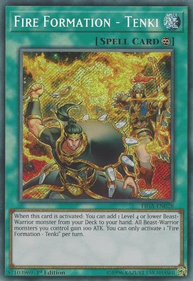 Fire Formation Tenki Fists of the Gadgets Yu-Gi-Oh! card