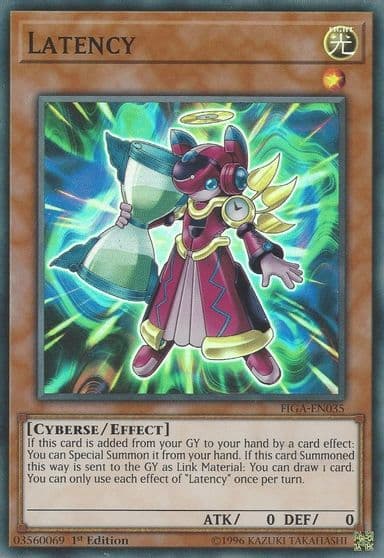 Latency Fists of the Gadgets Yu-Gi-Oh! card