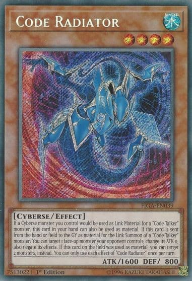 Code Radiator Fists of the Gadgets Yu-Gi-Oh! card