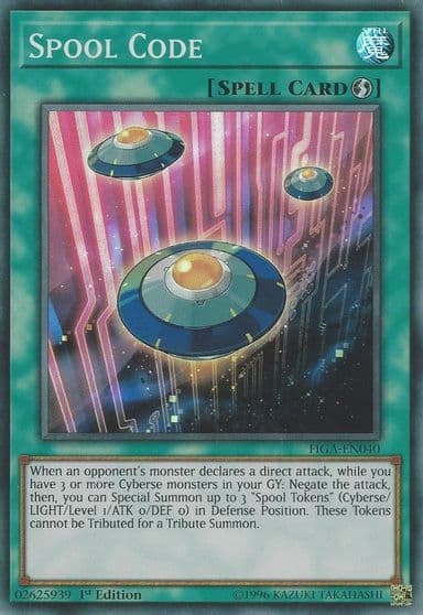 Spool Code Fists of the Gadgets Yu-Gi-Oh! card