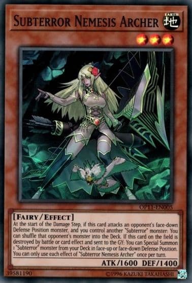 Subterror Nemesis Archer OTS Tournament Pack 11 Yu-Gi-Oh! card