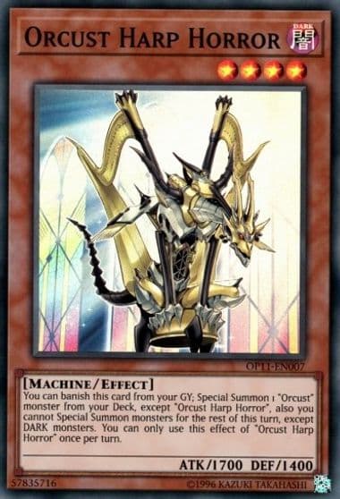 Orcust Harp Horror OTS Tournament Pack 11 Yu-Gi-Oh! card