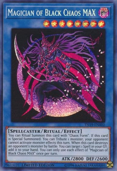 Magician of Black Chaos MAX 2019 Gold Sarcophagus Tin Yu-Gi-Oh! card