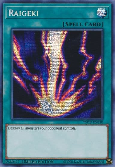 Raigeki 2019 Gold Sarcophagus Tin Yu-Gi-Oh! card