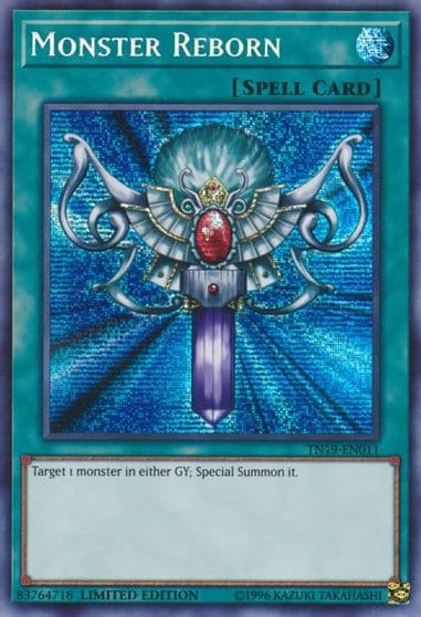 Monster Reborn 2019 Gold Sarcophagus Tin Yu-Gi-Oh! card