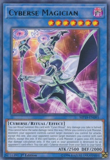Cyberse Magician 2019 Gold Sarcophagus Tin Mega Pack Yu-Gi-Oh! card