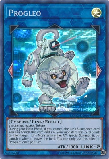 Progleo Legacy of the Duelist Link Evolution Yu-Gi-Oh! Video Game Promotional Cards Yu-Gi-Oh! card