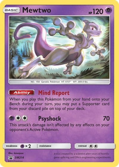 Mewtwo - SM214 SM Promos Pokemon card
