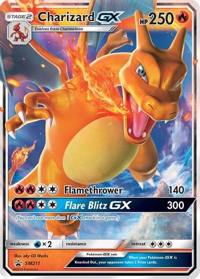 Charizard GX - SM211 SM Promos Pokemon card