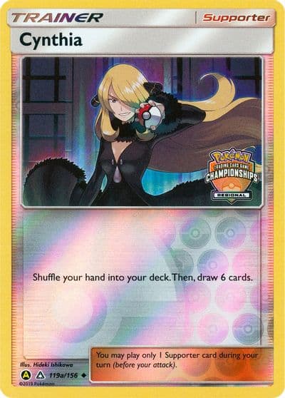 Cynthia - 119a/156 (Regional Championships) League & Championship Cards Pokemon card