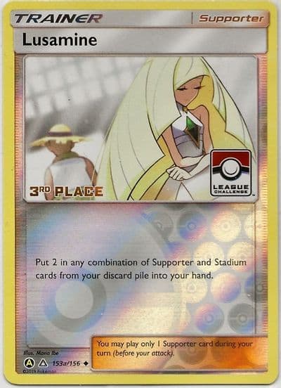 Lusamine - 153a/156 (League Challenge) [3rd Place] League & Championship Cards Pokemon card