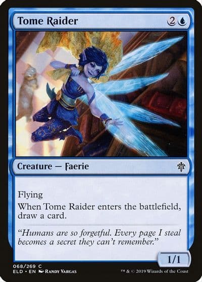 Tome Raider Throne of Eldraine Magic card