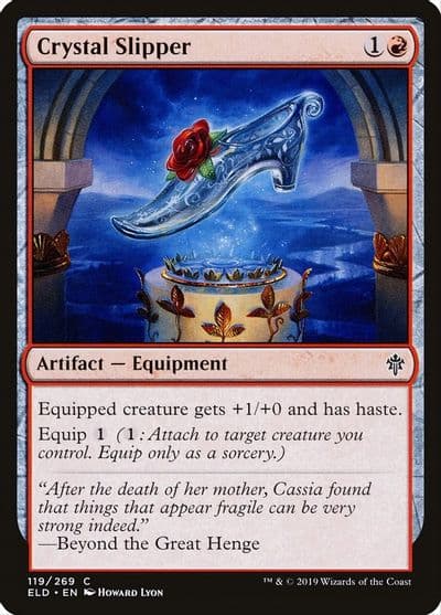 Crystal Slipper Throne of Eldraine Magic card