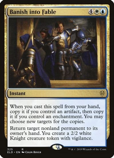 Banish into Fable Throne of Eldraine Magic card
