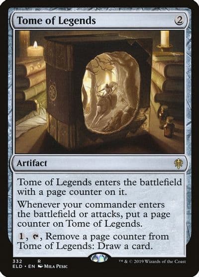 Tome of Legends Throne of Eldraine Magic card