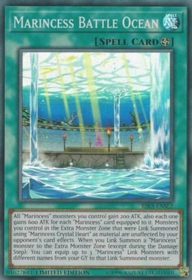 Marincess Battle Ocean Rising Rampage Yu-Gi-Oh! card