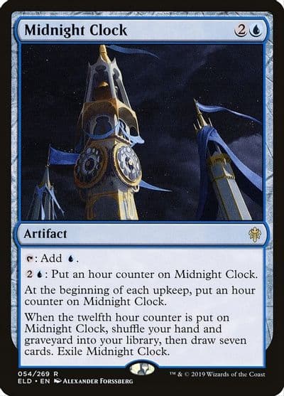 Midnight Clock Throne of Eldraine Magic card