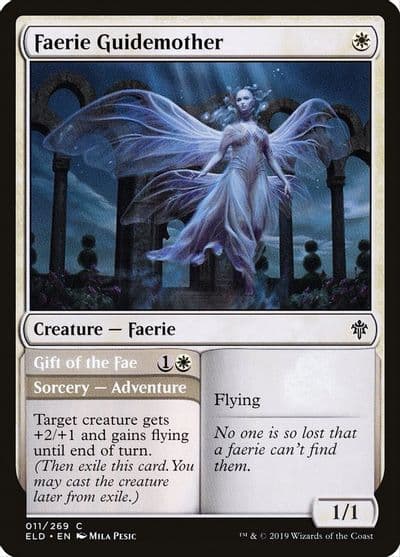 Faerie Guidemother Throne of Eldraine Magic card