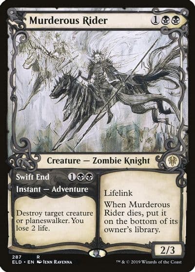 Murderous Rider Showcase Throne of Eldraine Magic card