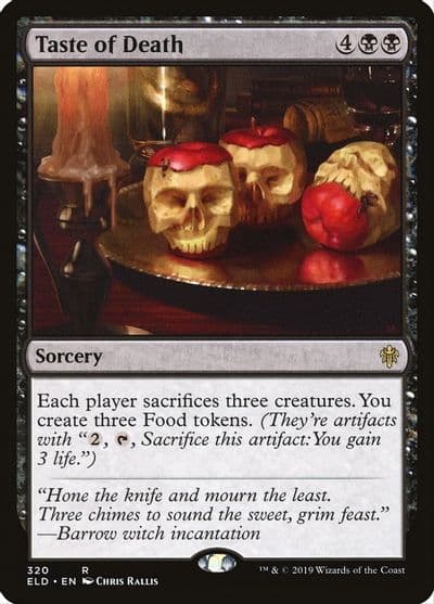 Taste of Death Throne of Eldraine Magic card
