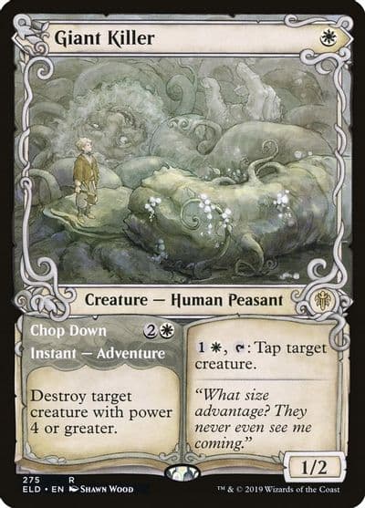 Giant Killer Showcase Throne of Eldraine Magic card