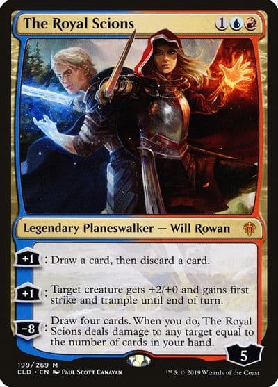 The Royal Scions Throne of Eldraine Magic card
