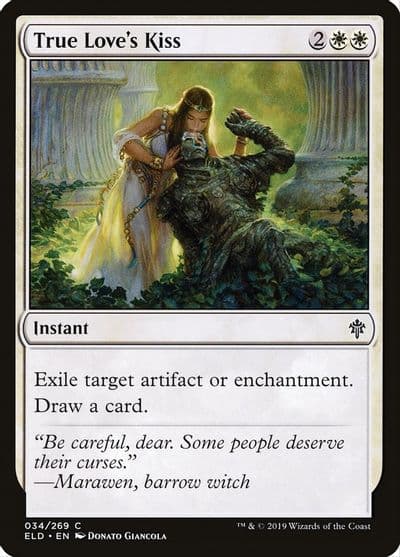 True Loves Kiss Throne of Eldraine Magic card