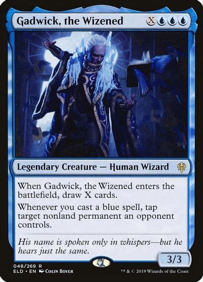 Gadwick the Wizened Throne of Eldraine Magic card