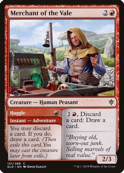 Merchant of the Vale Throne of Eldraine Magic card