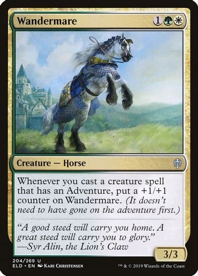 Wandermare Throne of Eldraine Magic card