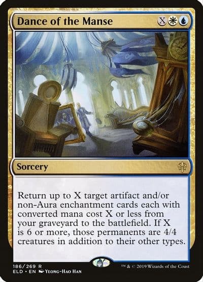 Dance of the Manse Throne of Eldraine Magic card