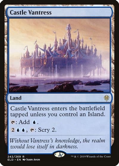 Castle Vantress Throne of Eldraine Magic card