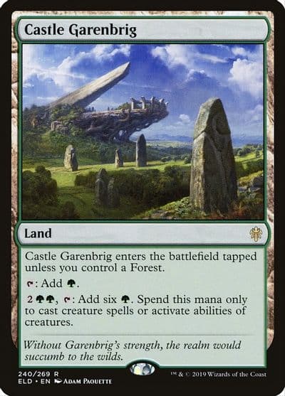 Castle Garenbrig Throne of Eldraine Magic card
