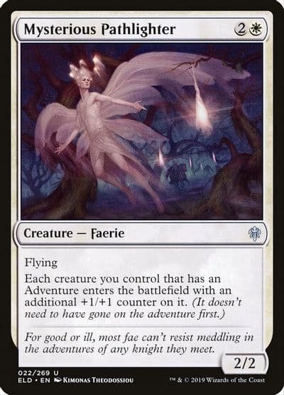 Mysterious Pathlighter Throne of Eldraine Magic card