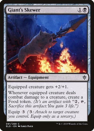 Giants Skewer Throne of Eldraine Magic card