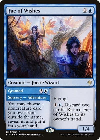 Fae of Wishes Throne of Eldraine Magic card