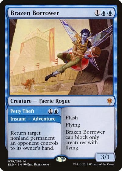 Brazen Borrower Throne of Eldraine Magic card