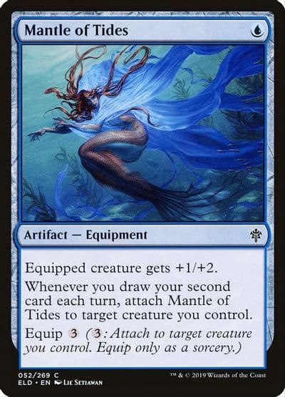 Mantle of Tides Throne of Eldraine Magic card