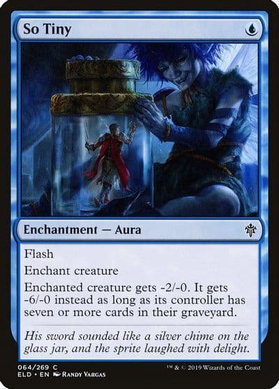 So Tiny Throne of Eldraine Magic card