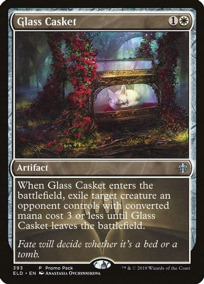 Glass Casket Promo Pack: Throne of Eldraine Magic card