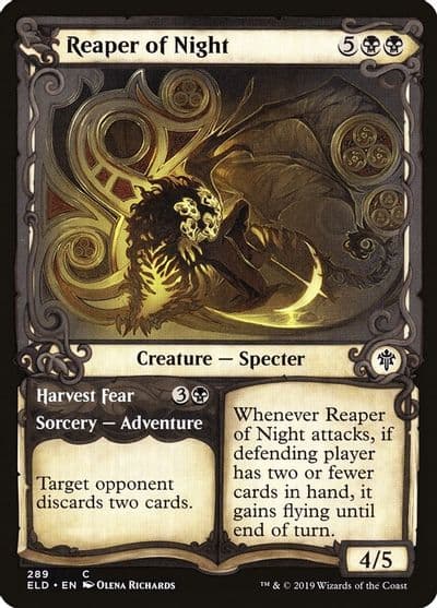Reaper of Night Showcase Throne of Eldraine Magic card