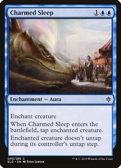 Charmed Sleep Throne of Eldraine Magic card