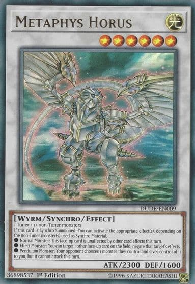 Metaphys Horus Duel Devastator Yu-Gi-Oh! card
