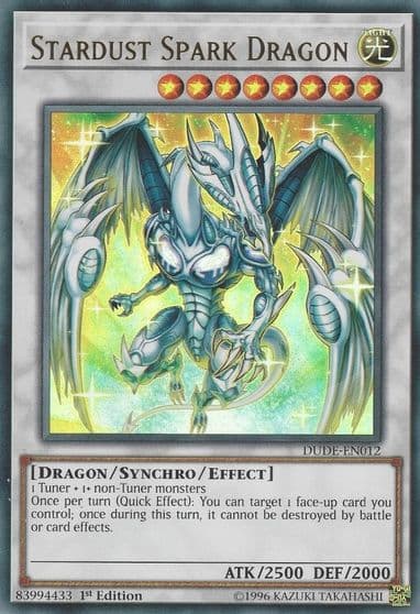 Stardust Spark Dragon Duel Devastator Yu-Gi-Oh! card