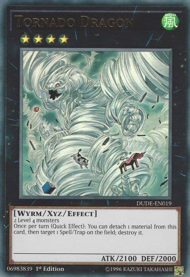 Tornado Dragon Duel Devastator Yu-Gi-Oh! card