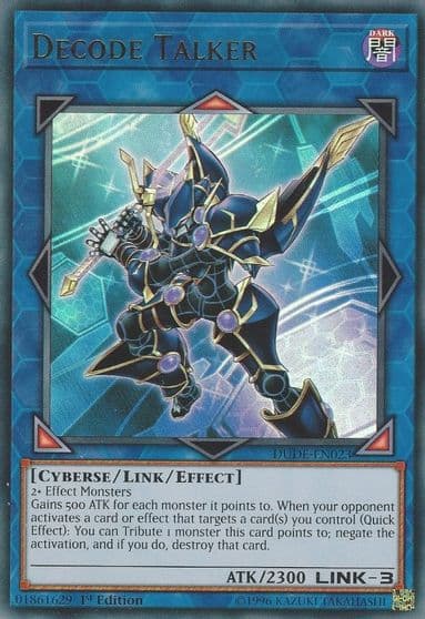 Decode Talker Duel Devastator Yu-Gi-Oh! card