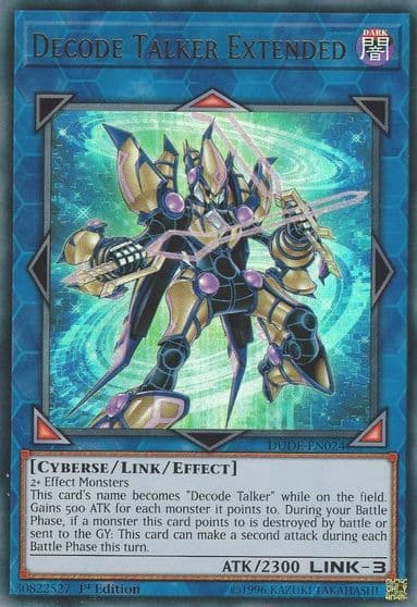 Decode Talker Extended Duel Devastator Yu-Gi-Oh! card